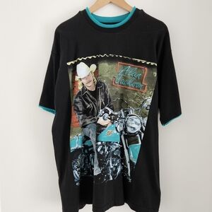 Vintage Alan Jackson Shirt Extra Large Tour Country Music Single Stitch 1993